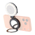 SmallRig 6277 M2 (granatowa) - magnetyczna lampa LED do smartfona z podstawką - przykład użycia